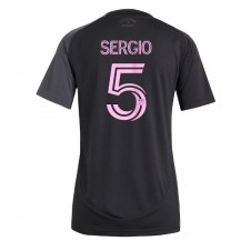 Inter Miami Sergio Busquets #5 Bortedrakt Kvinner 2025-26 Kortermet